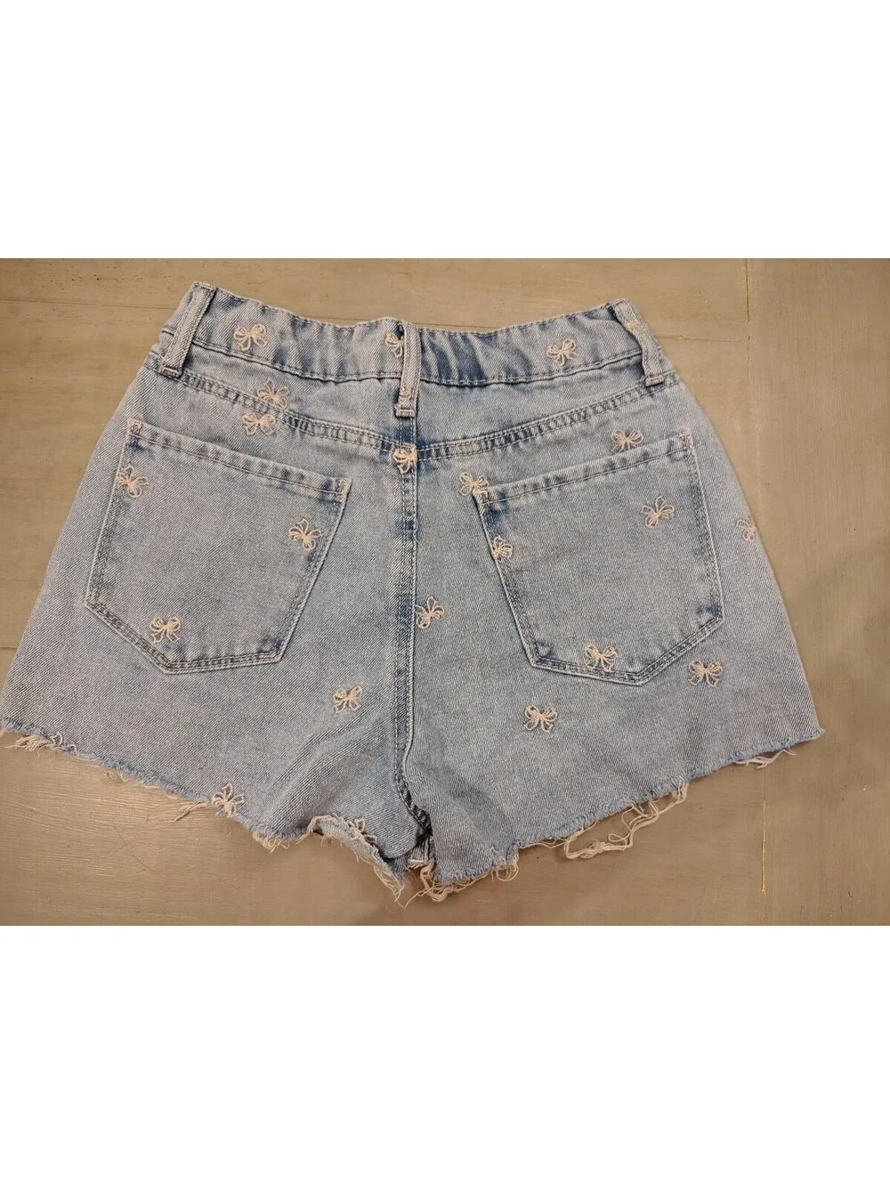 Banjara Juniors Denim Shorts Size 1 - bow design